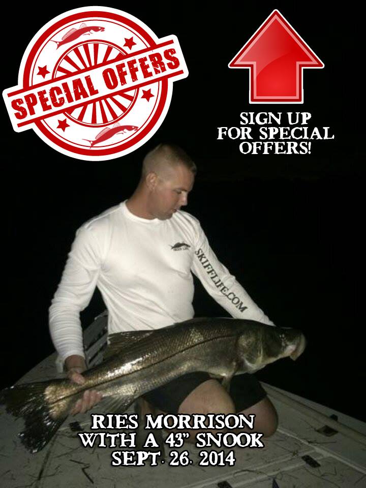 Ries Morrison breaks in some of the new Skiff Life gear!