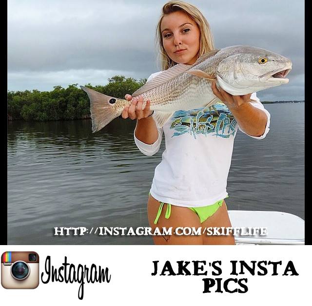 Jake's Pics! This week's top Instagram post with 569 Likes was Haley with a gorgeous redfish. Nice work, Haley! Join the fun on Instagram here: http://instagram.com/skifflife 