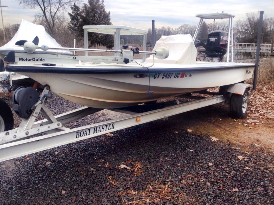 Captain Ian Devlin's 1999 Lake & Bay Palm Beach 17'6" 2008 Evinrude ETEC 150 H.O.