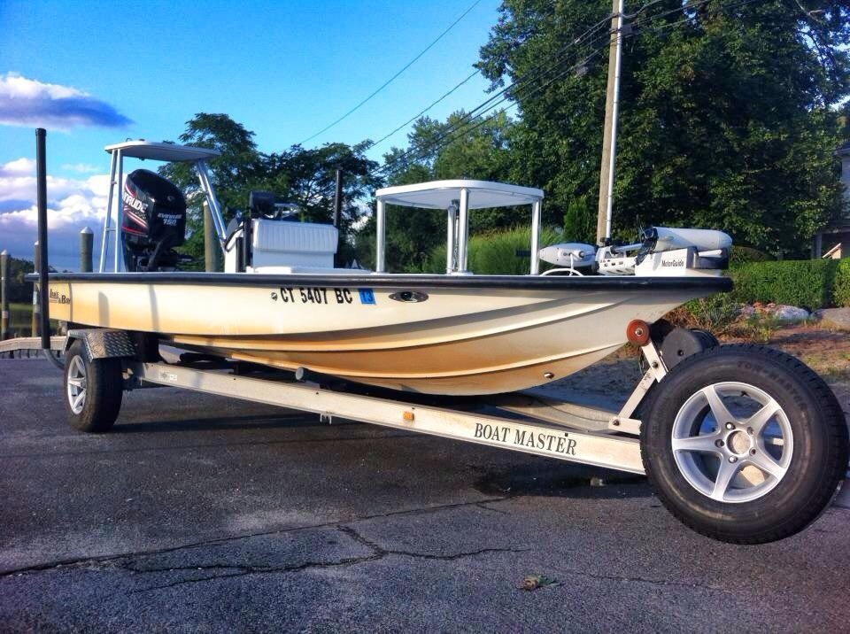 Captain Ian Devlin's 1999 Lake & Bay Palm Beach 17'6" 2008 Evinrude ETEC 150 H.O.