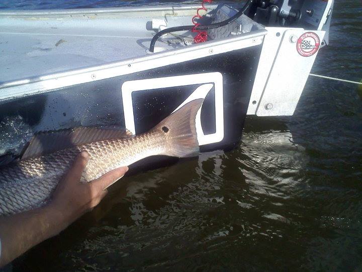 Capt. Jared Simonetti’s Gheenoe a