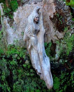 Debra Bernier driftwood sculptures - Click Here for her Etsy store.