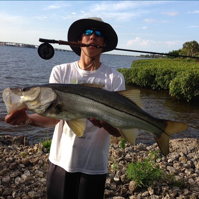 Great snook @connorj…