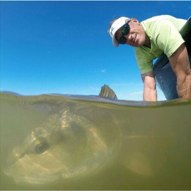 Nice redfish release…