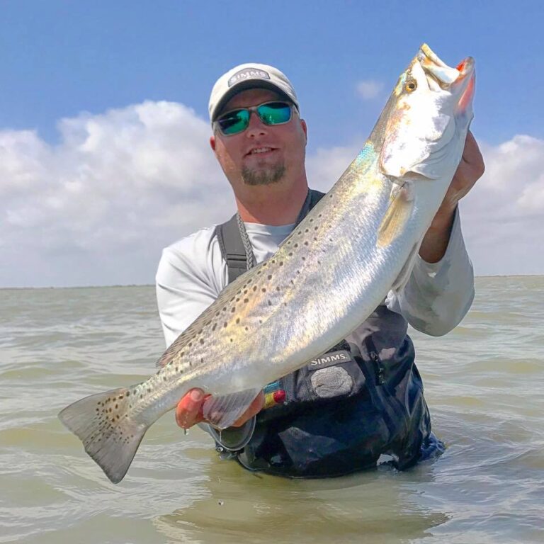 Corpus Christi, TX trout fishing ON FIRE!