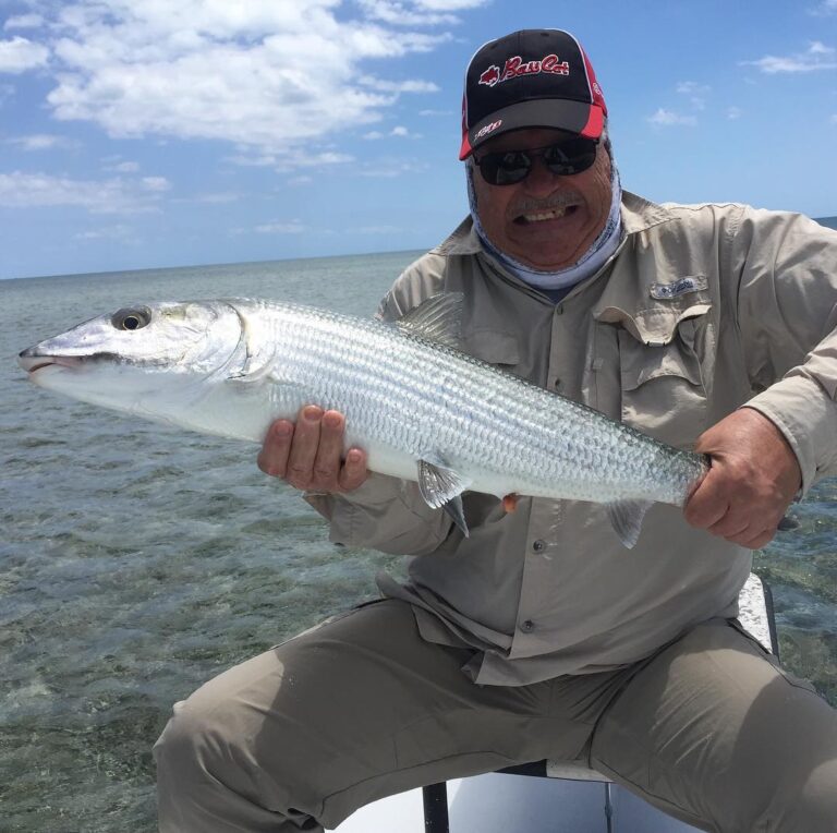 1st time fishing for bonefish  …