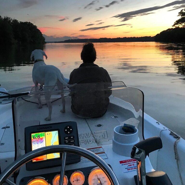 Wrapping up another day on the water      …