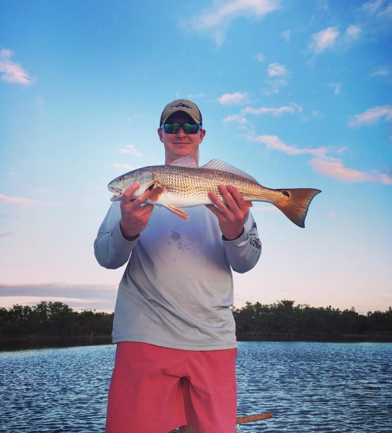 Fishin the lagoon and tearing up the reds…