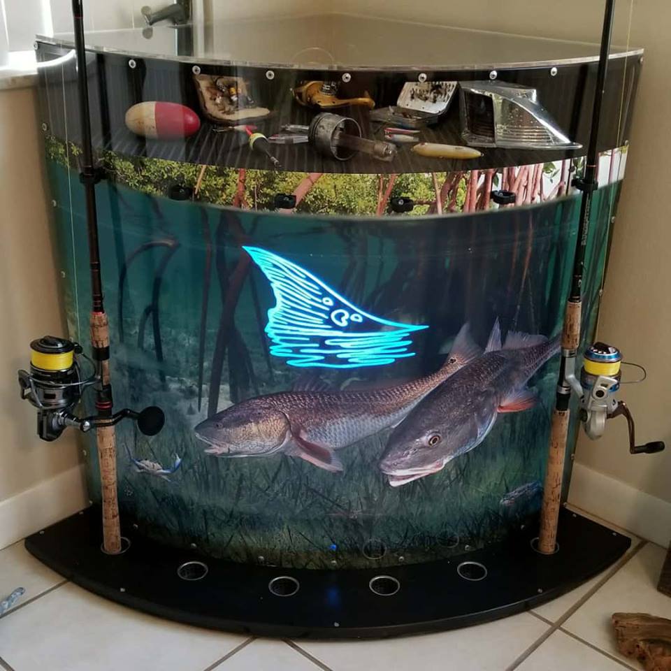 custom fishing rod holder