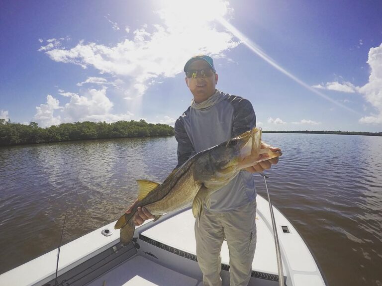 Crafty topwater work nets a snook!