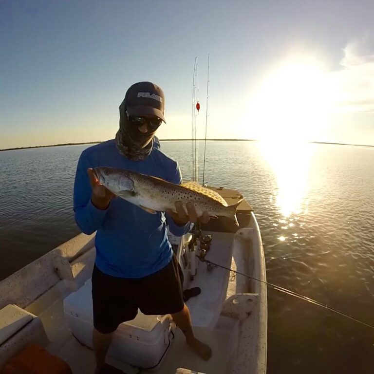 First seatrout on the boat!