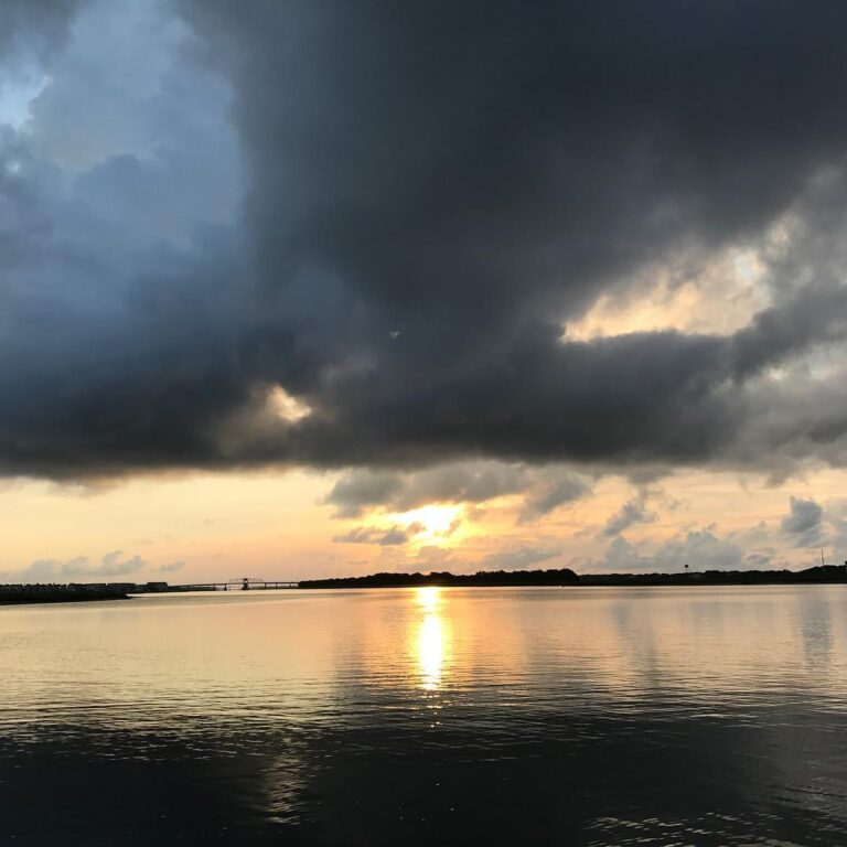 Nothing better than watching the sun rise on the water!