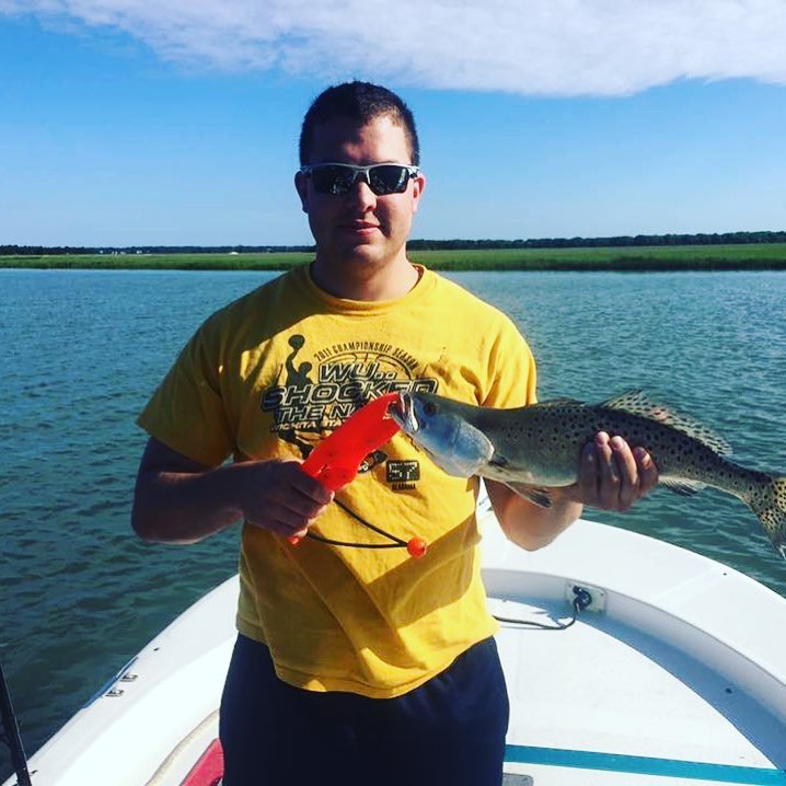 Mike’s first Seatrout!