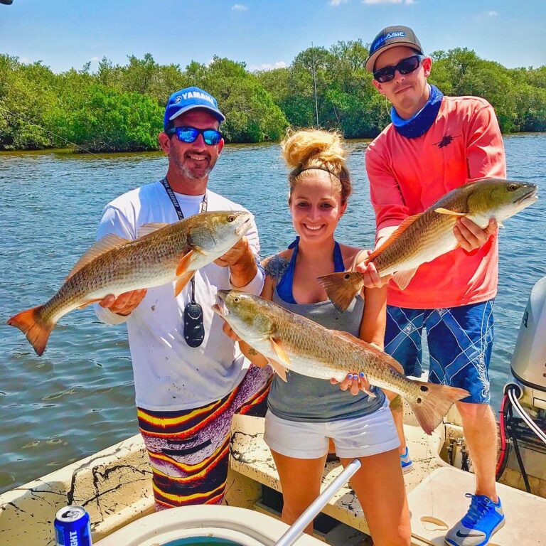 Awesome afternoon redfish bite!