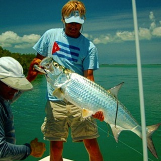 Beautiful Tarpon Release