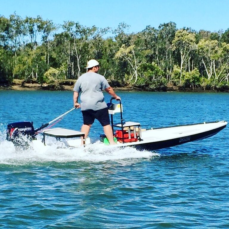 Microskiff with 18HP…Rocket!