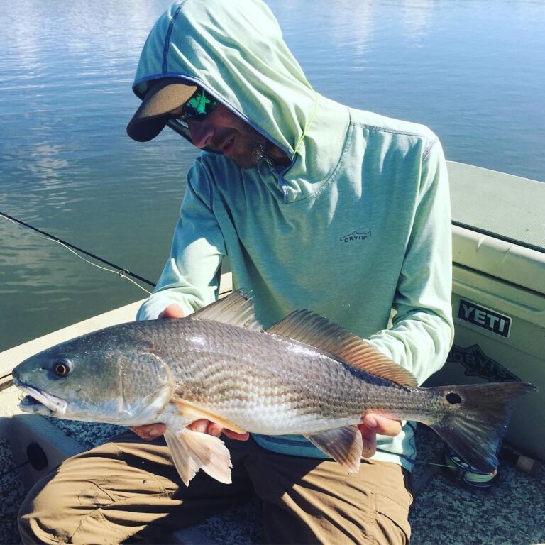 Great day for redfish in Louisiana!