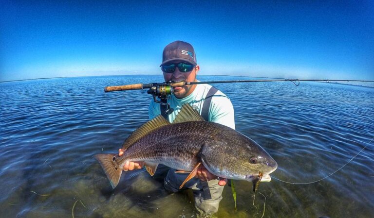 Site fishing big redfish