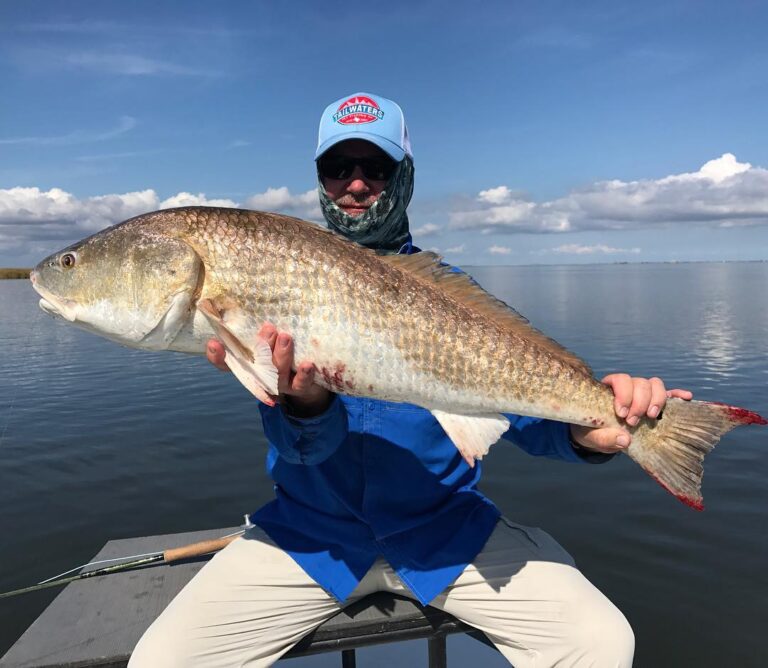 Big tailing Redfish!