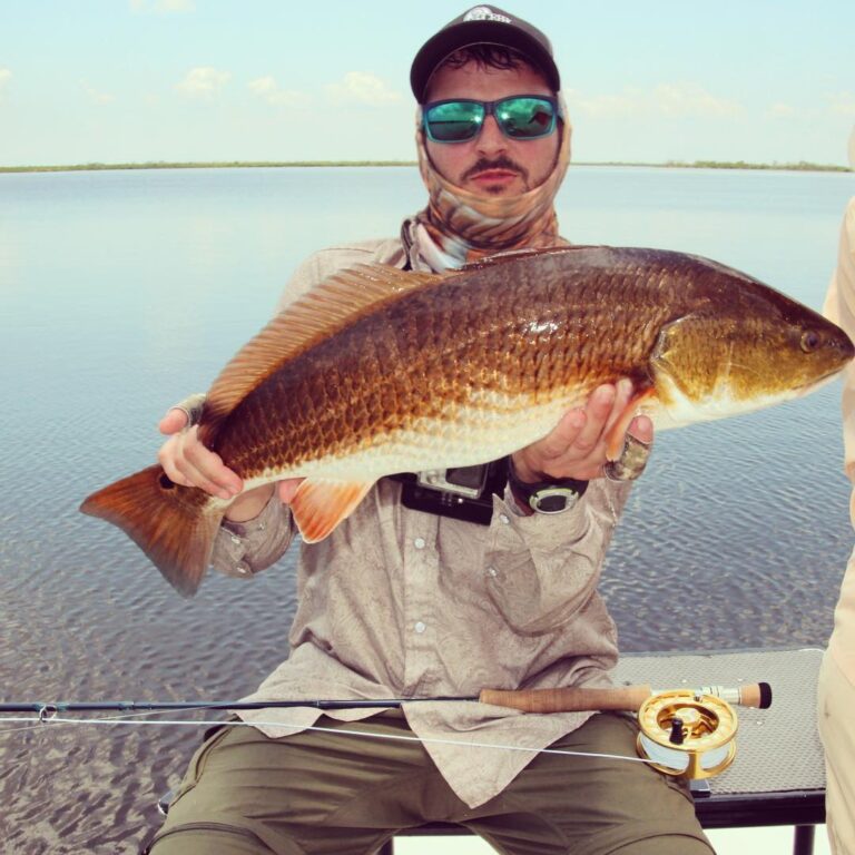 Louisiana Bull Reds on Fly