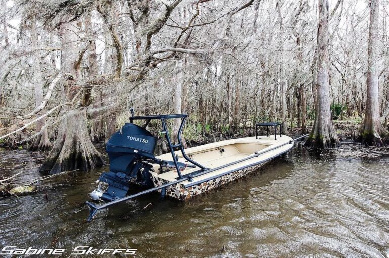 New SKIFF PORN! Check out the revolutionary aluminum NO HULL SLAP skiff from @sa…