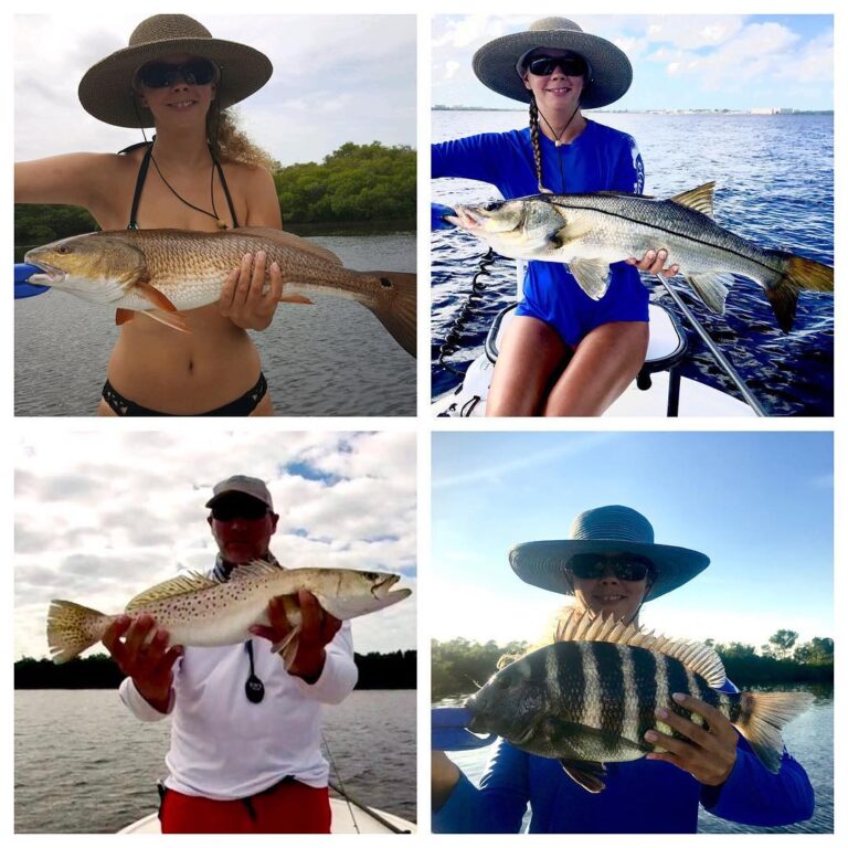 Capt. Lamar Cronon on the fish in Fort Myers, FL