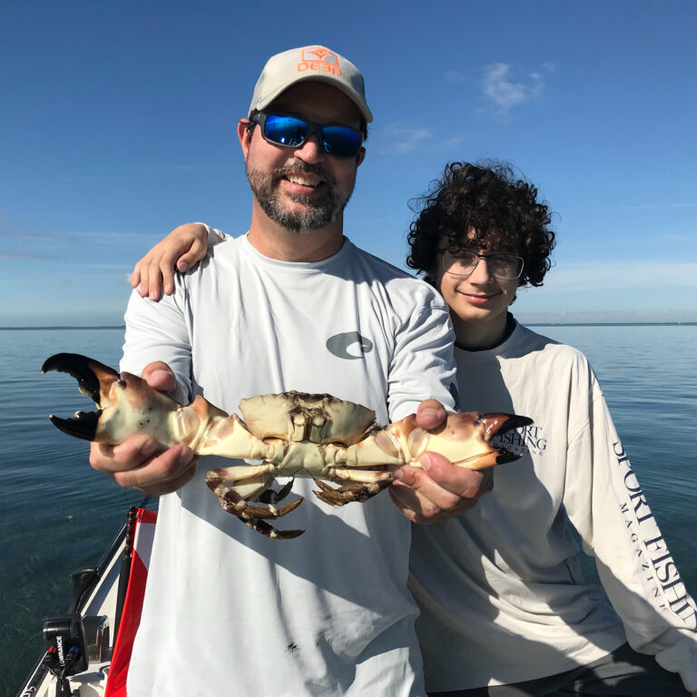 EPIC Stone Crab catch!