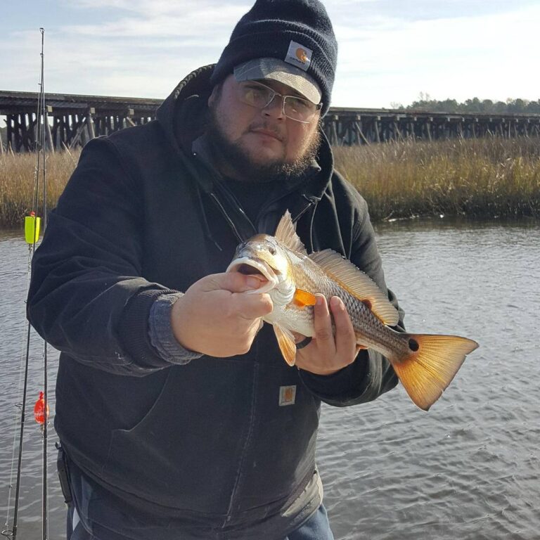 Poppin’ Redfish in the Marsh