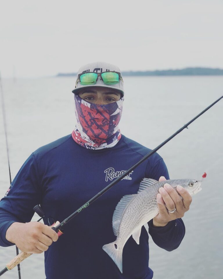 Lots of reds out in the brick hill river.                           …