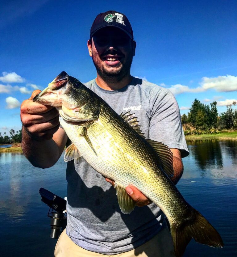 Lunch break Largemouth Bass