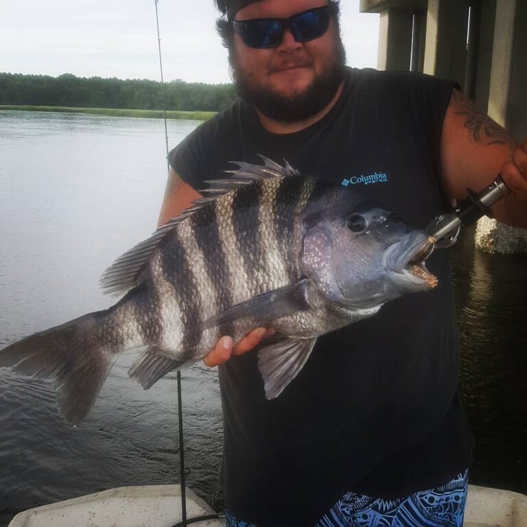 Sheepshead fishing is always a good time!