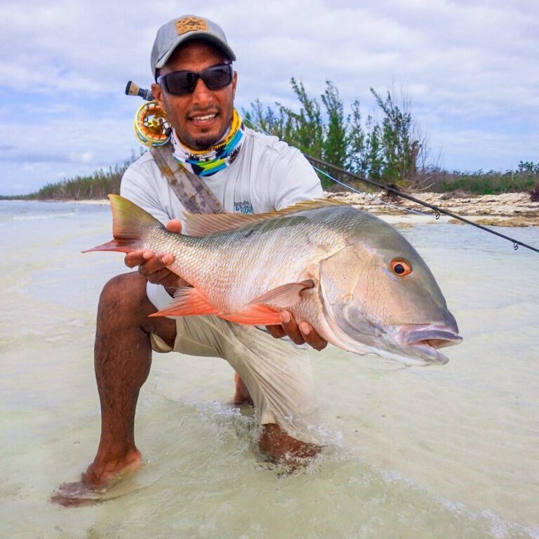 Mutton Snapper on fly!