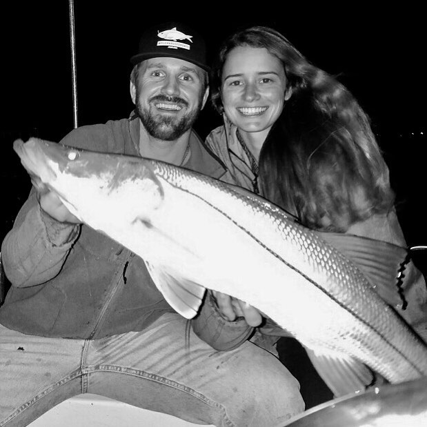 1 for 3 on snook! Fun!