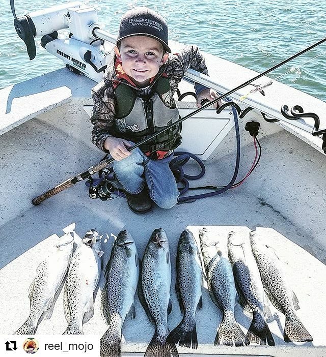 Little man put the smackdown on some nice trout