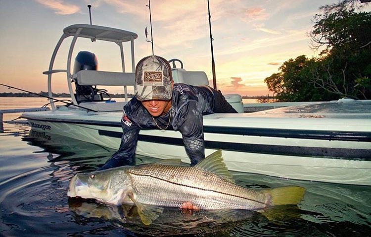 @ryannitz enjoying some snook Ranger side