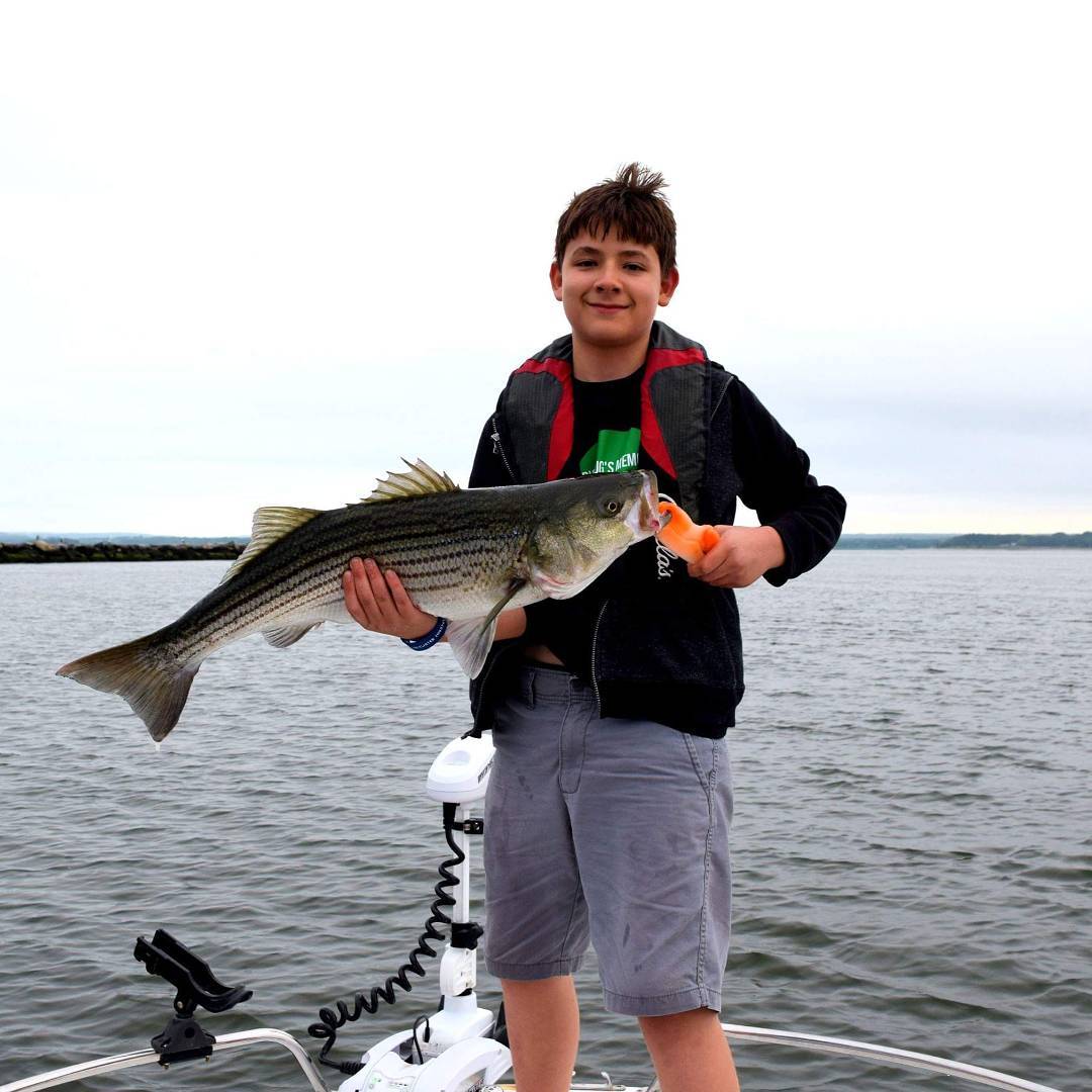 Danny won the Junior Angler Division at the Big Doug's Memorial Saltwater Shooto...