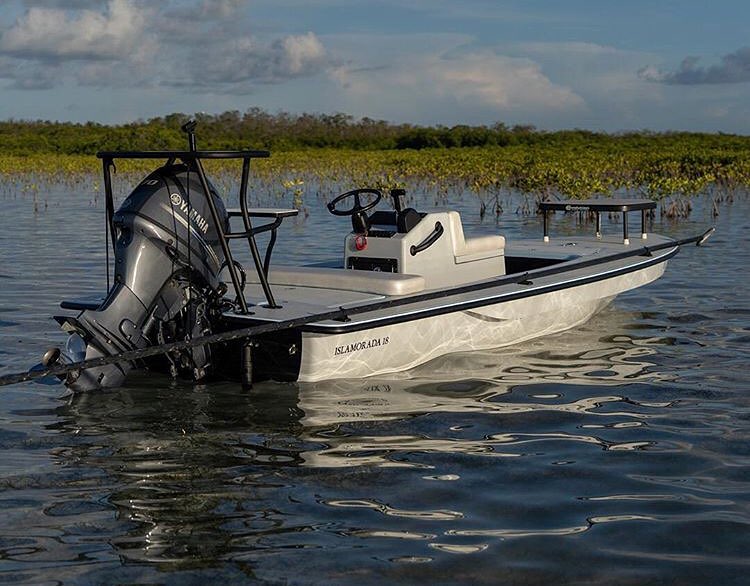 @capt_louie in his awesome @chittum_skiffs