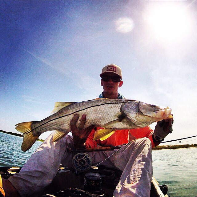 Great 35″ redfish caught on a fly caught by @abm5926