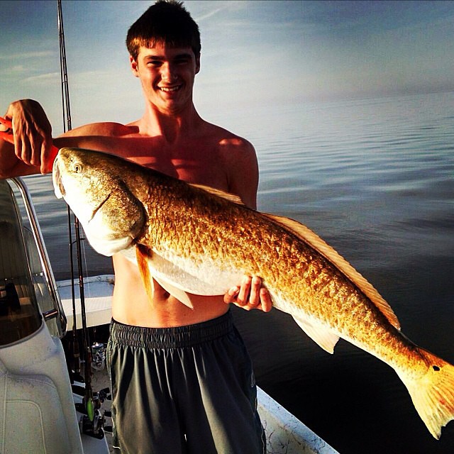 Sweet 39 inch redfish