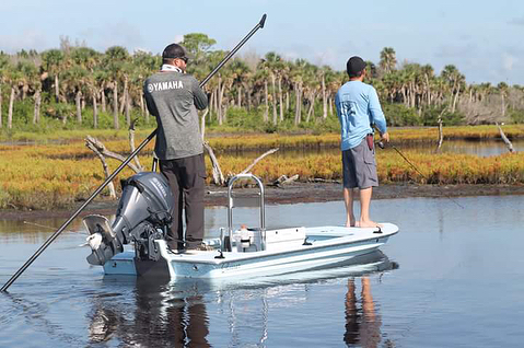 NEW Skiff Exclusive! Check out the Glasser Wrightwater Microskiff