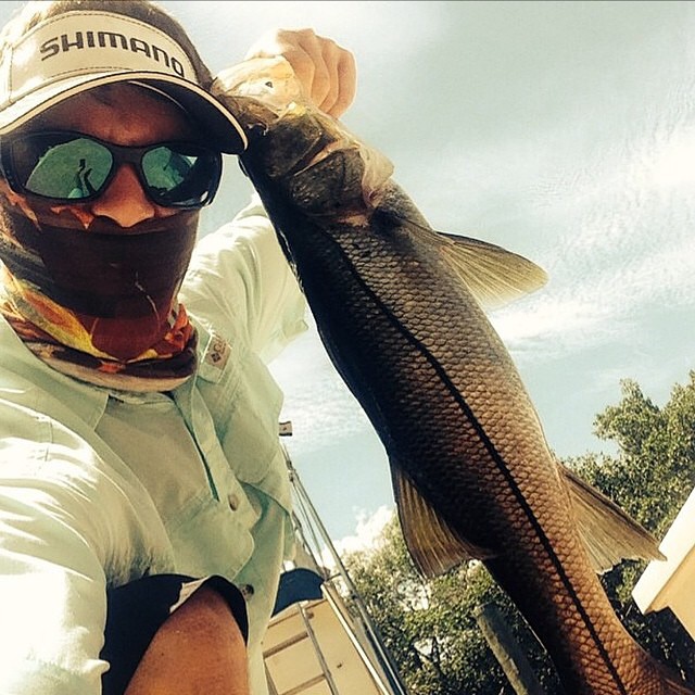 Sweet 24 inch snook sent in from @captnpeer