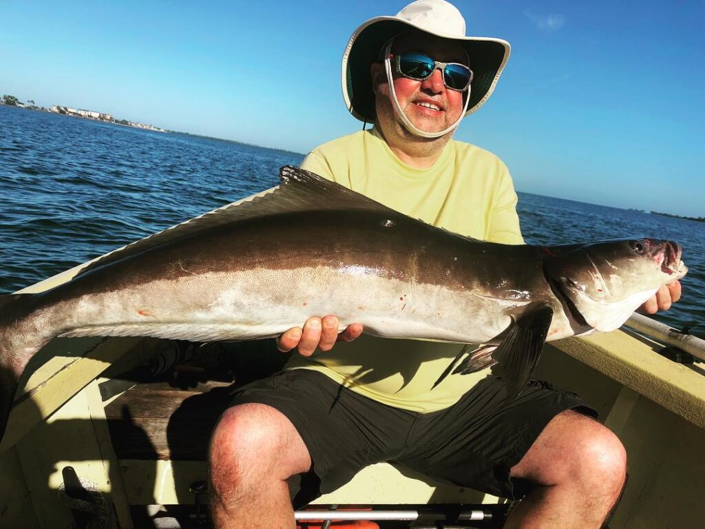 We don’t need no fish tale here! Holy whopper COBIA