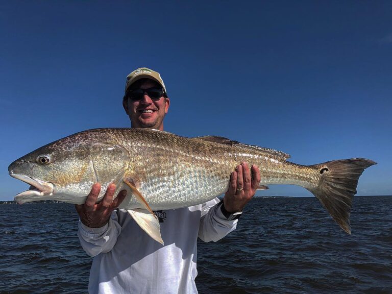 Monster Redfish with Capt. Addison