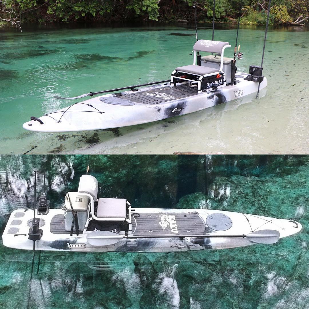 Kaku Voodoo 13ft Paddlecraft! Only $1199. In Stock. One of the most stable on th