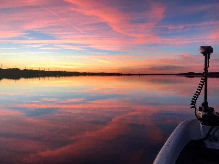 Sunsets from the skiff