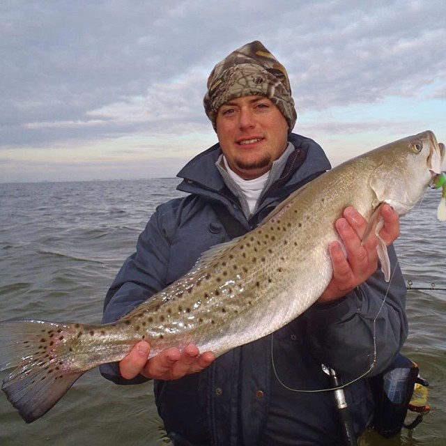 Those Texas trout are oh SO SWEET!…Capt. Kevin Cochran out of Baffin Bay