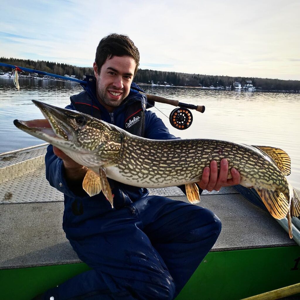 What a stellar day of pike hunting with my good friend Charles.