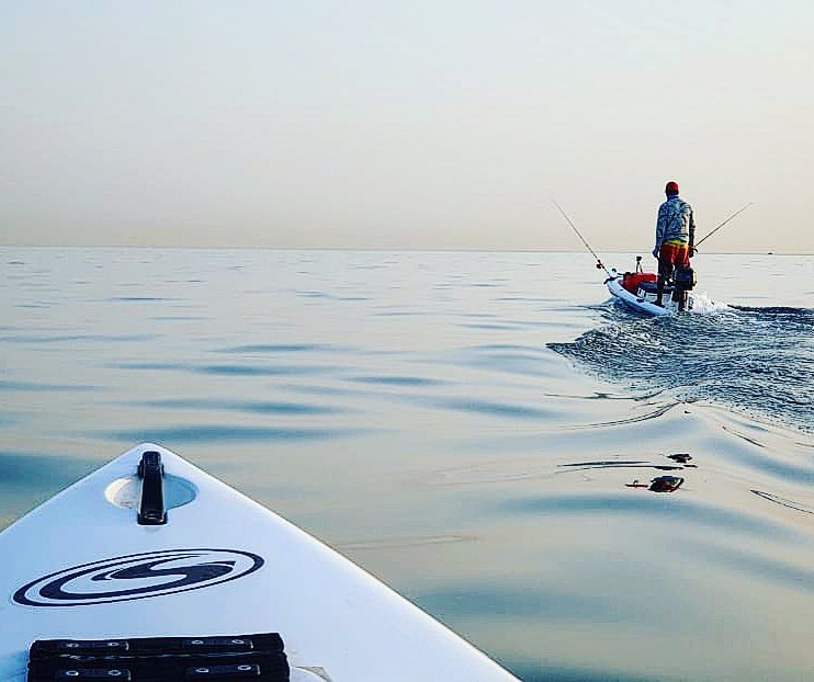 Skiff ing into the Horizon