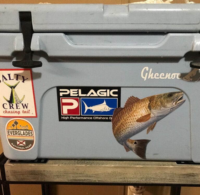 Got a new  redfish decal at Matlacha yesterday