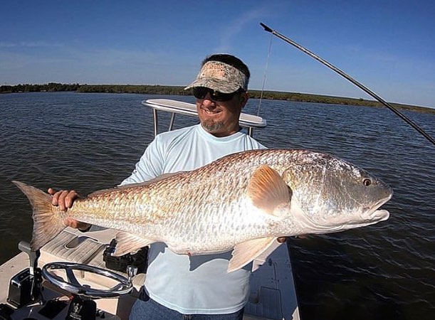 Jarrod with an awesome redfish!